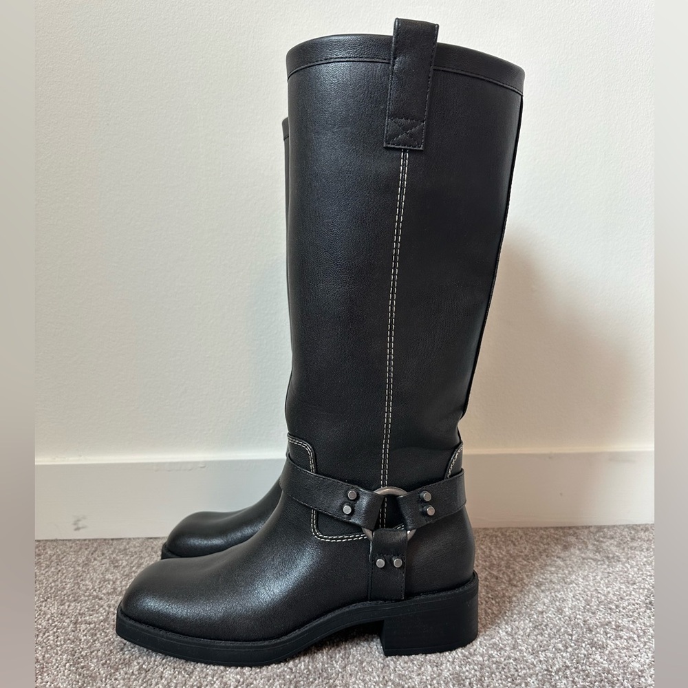 Zara Moto Biker Boots